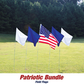 Global Flags Unlimited Field Flag Patriotic Bundle 210617